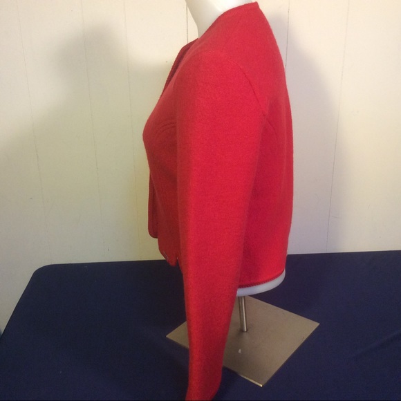 Vintage Geiger Austria women’s Cropped Wool Jacket size 40 made in Austria - Picture 7 of 12